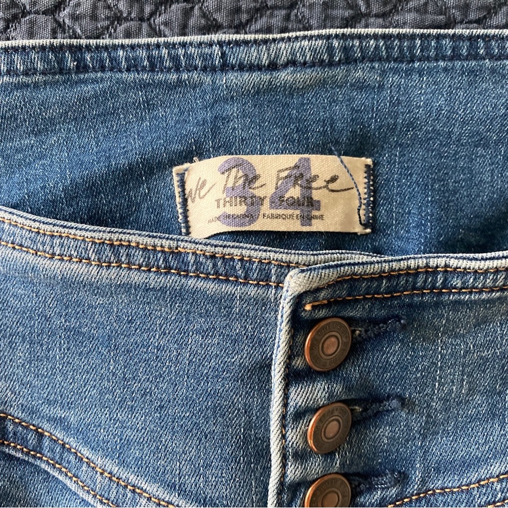 Free People We The Free CRVY Rockaway Bootcut Jeans - Picture 5 of 7
